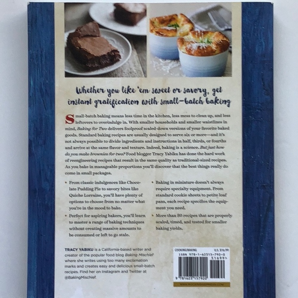 Cookbook - Baking for Two - Picture 2 of 4